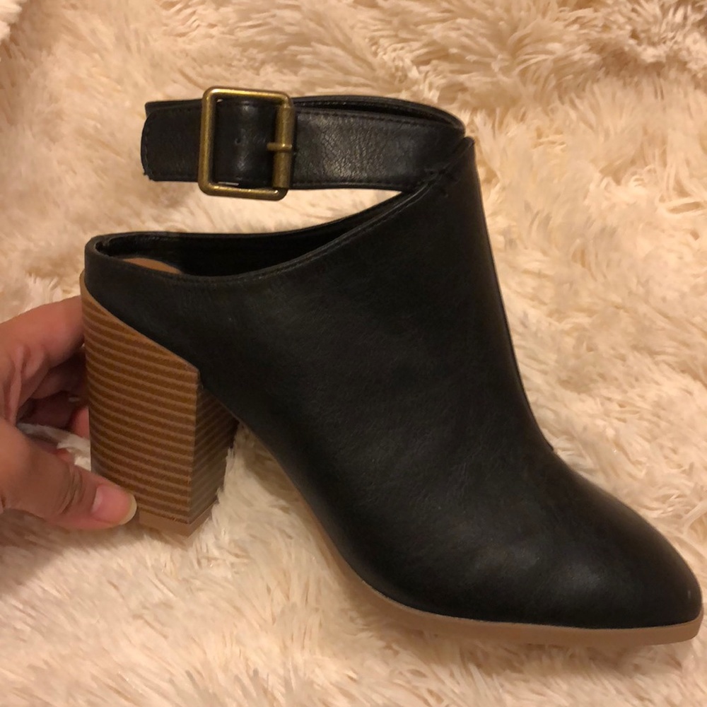 Charlotte Russe Black Booties